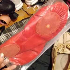 Red ballet slippers